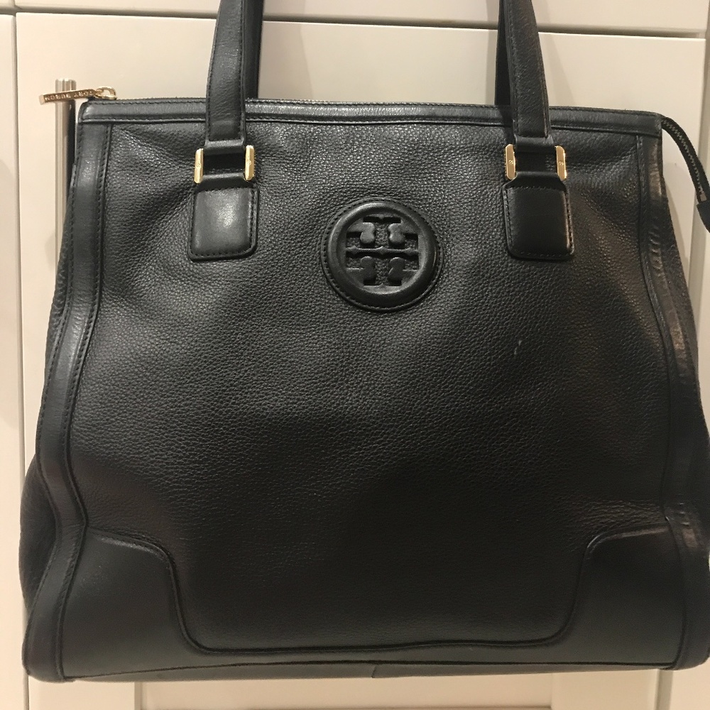 Tory Burch Black Leather Purse